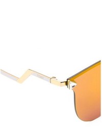 goldene Sonnenbrille von Fendi