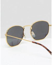 goldene Sonnenbrille von Asos