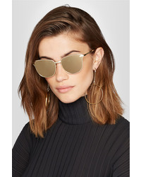 goldene Sonnenbrille von Le Specs