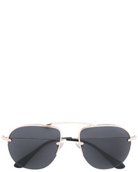goldene Sonnenbrille von Prada