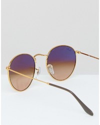 goldene Sonnenbrille von Ray-Ban