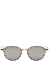goldene Sonnenbrille von Thom Browne