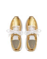 goldene Sportschuhe von Giuseppe Zanotti