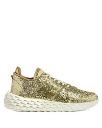 goldene Sportschuhe von Giuseppe Zanotti