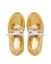 goldene Sportschuhe von Giuseppe Zanotti