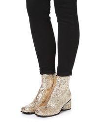 goldene Stiefeletten von Marc Jacobs