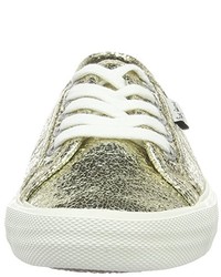 goldene Turnschuhe von Pepe Jeans