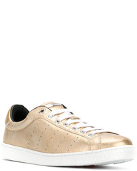 goldene Turnschuhe von DSQUARED2