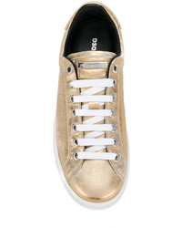 goldene Turnschuhe von DSQUARED2