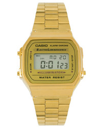 goldene Uhr von Casio