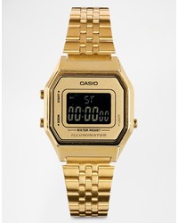goldene Uhr von Casio