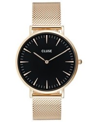 goldene Uhr von Cluse