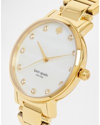 goldene Uhr von Kate Spade