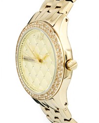 goldene Uhr von Armani Exchange