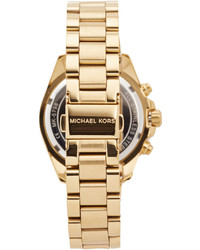 goldene Uhr von Michael Kors