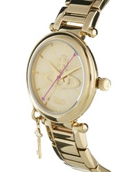 goldene Uhr von Vivienne Westwood