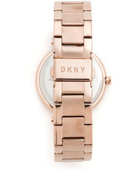 goldene Uhr von DKNY