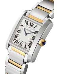 goldene Uhr von Cartier