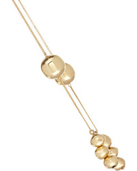 goldene Perlen Halskette von Dinosaur Designs