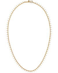 goldene Perlen Halskette von Isabel Marant