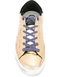 goldene Wildleder Turnschuhe von Golden Goose Deluxe Brand