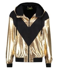 goldene Windjacke von Versace
