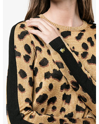 goldener bedruckter Pullover von Bella Freud