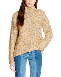 goldener Pullover von VILA CLOTHES