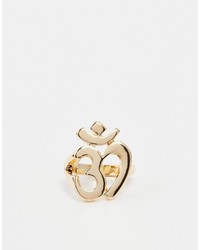 goldener Ring von Asos