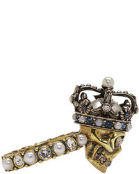 goldener Ring von Alexander McQueen