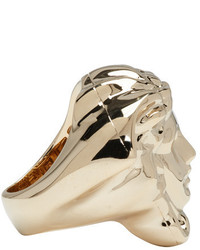 goldener Ring von Versace