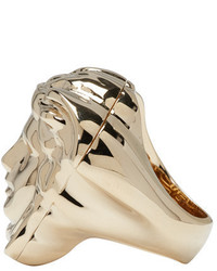 goldener Ring von Versace