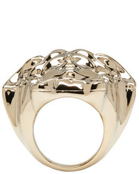 goldener Ring von Versace