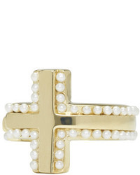 goldener Ring von Givenchy