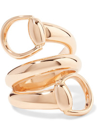 goldener Ring von Gucci