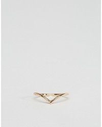 goldener Ring von Asos