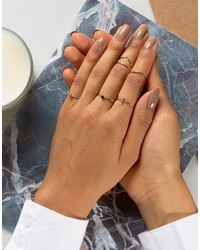 goldener Ring von Asos