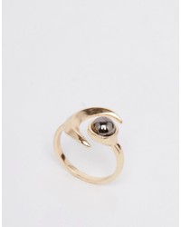 goldener Ring von Monki