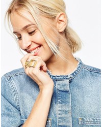 goldener Ring von Asos