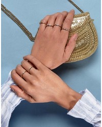 goldener Ring von Asos