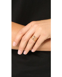 goldener Ring von Jennifer Zeuner Jewelry