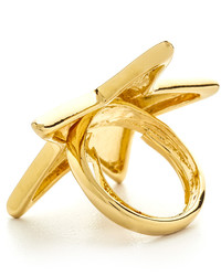 goldener Ring von Kenneth Jay Lane