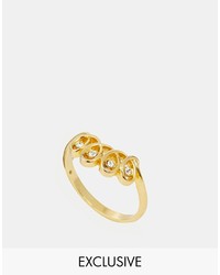 goldener Ring von Susan Caplan Vintage