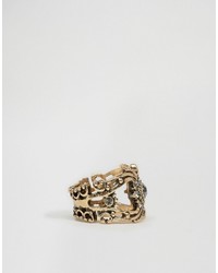 goldener Ring von Asos