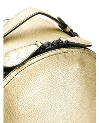 goldener Rucksack von Bottega Veneta