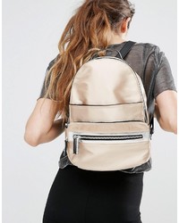 goldener Rucksack von Miss Selfridge