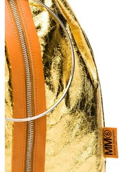 goldener Rucksack von MM6 MAISON MARGIELA