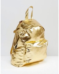 goldener Rucksack von Asos