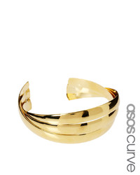 goldenes Armband von Asos Curve