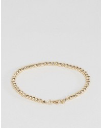 goldenes Armband von Asos